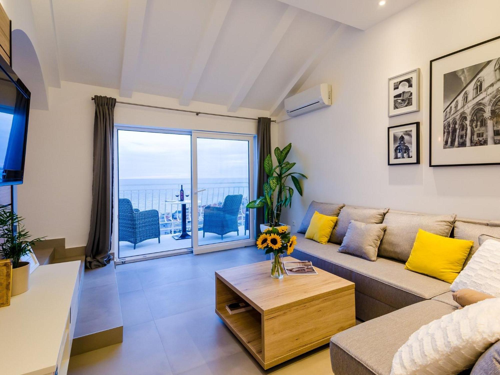 Ploce Apartments-One-Bedroom Apartment With Terrace And Sea View Dubrovnik Exterior foto